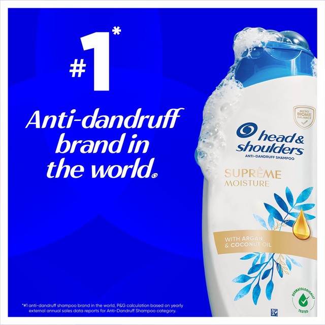 Head & Shoulders Supreme Moisture Anti-Dandruff Shampoo 400ml, UK version