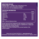 Natures Aid vitamin jelly beans orange flavour 60 pack, imported from the UK