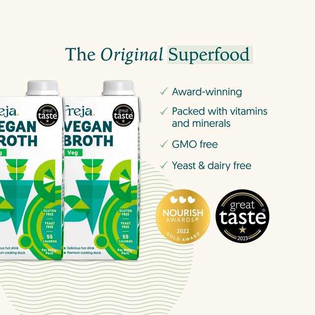 Freja Classic Vegan Sipping Broth 500ml - British product