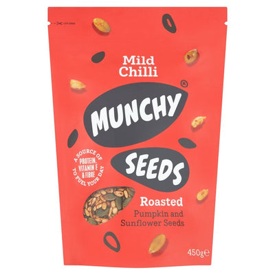 M&S Munchy Seeds Mild Chilli Savoury Roasted Seeds 450g- Buy online at McGrocer