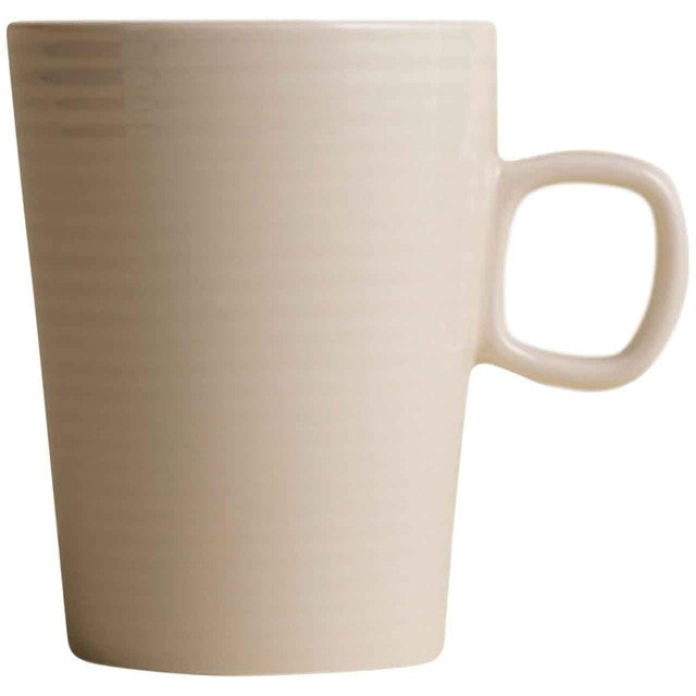 M&S ribbed ceramic latte mug set 4-piece, imported from the UK