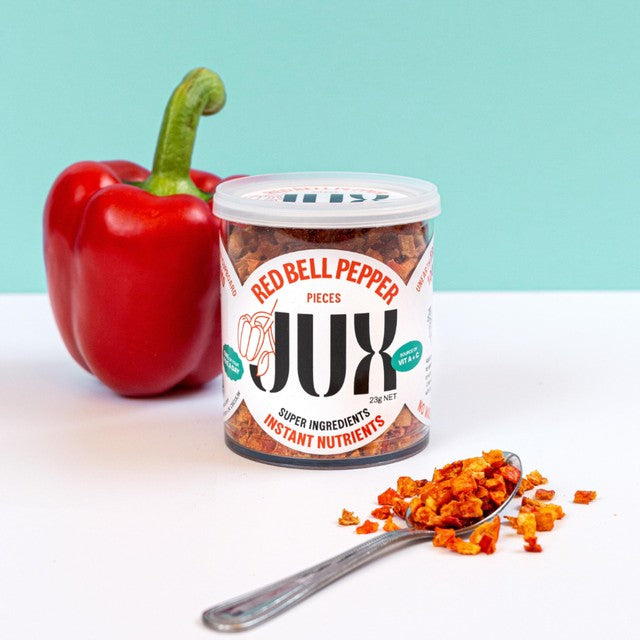 JUX red bell pepper pieces 25g, UK version