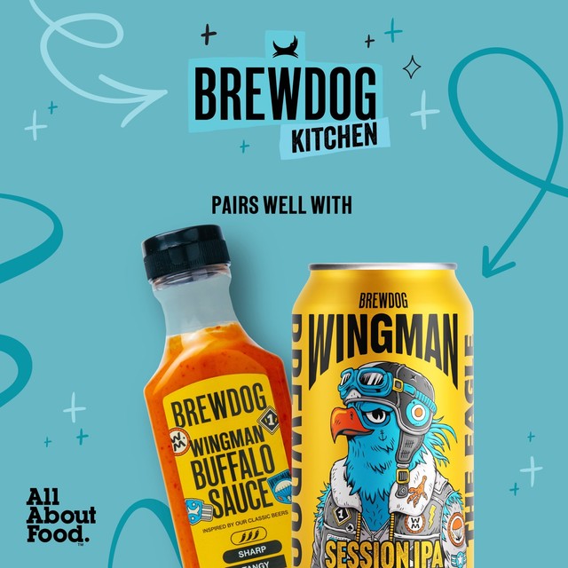 BrewDog Wingman Buffalo Sauce 240ml - British product