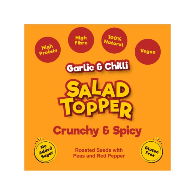 Good4U Salad Topper Garlic Chilli 125g, UK version