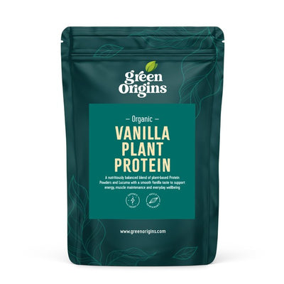 M&S Green Origins Organic Vanilla Plant Protein Powder 300g- Buy online at McGrocer