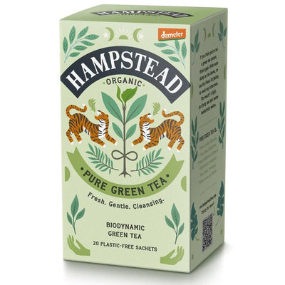 M&S Hampstead Tea Pure Green Tea Bags 20 Count- Buy online at McGrocer