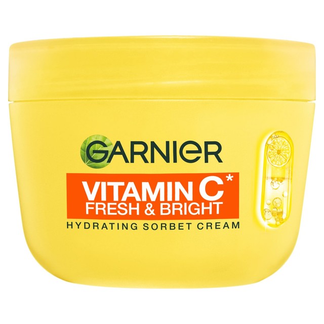 Garnier Vitamin C brightening sorbet cream, UK version