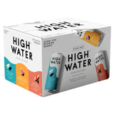 High Water hard seltzer mixed flavours 12x250ml, UK version