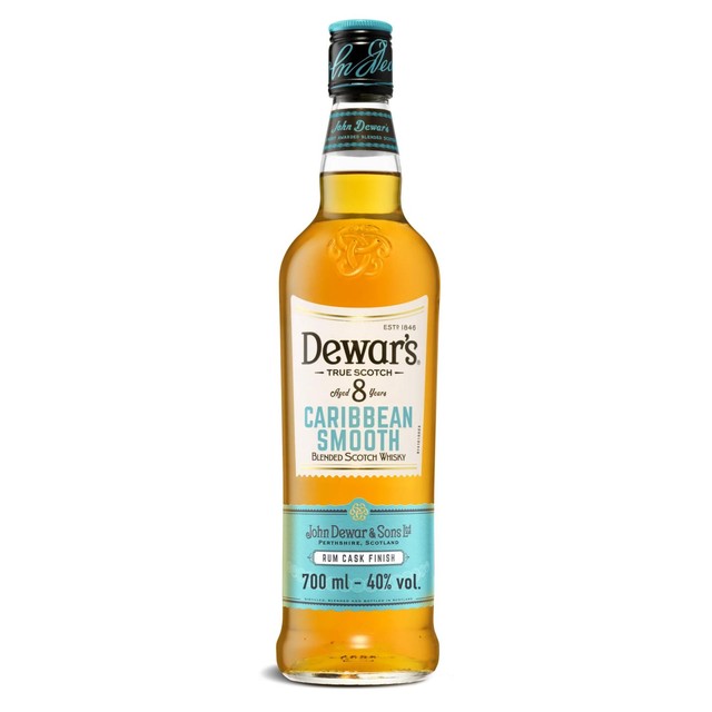 Dewars Caribbean Smooth Blended Scotch Whisky 70cl - British product