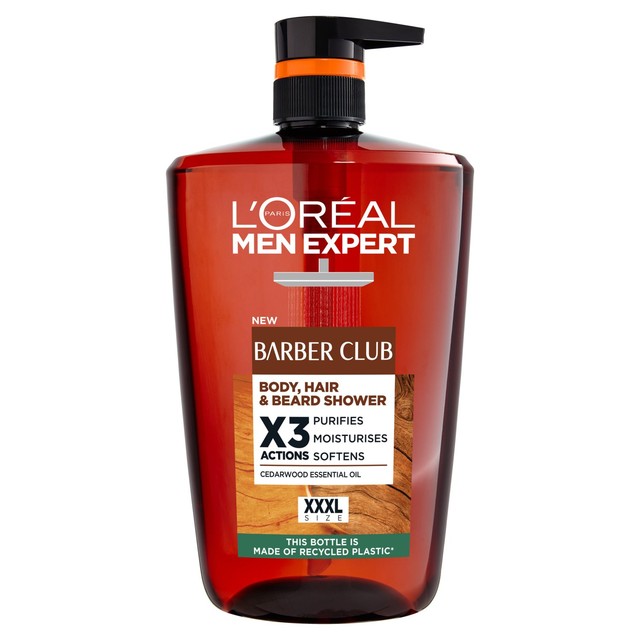L'Oreal Barberclub shower gel 1L - British product
