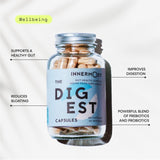 Innermost The Digest Capsules digestive probiotic capsules 60 capsules, UK version
