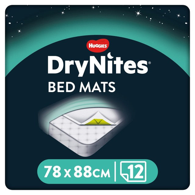 Huggies DryNites Bed Mats 12 Pack, UK version