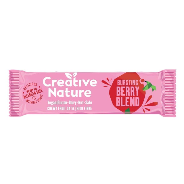 Creative Nature Bursting Berry Blend fruit bar 38g - British product