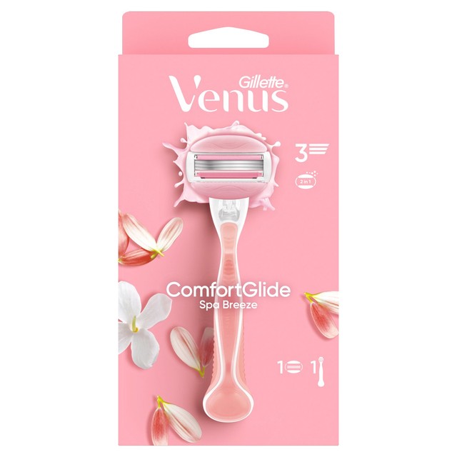 Gillette Venus Comfortglide Razor Spa Breeze disposable razor, UK version