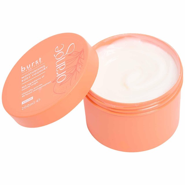 M&S orange body yoghurt 200ml, imported from the UK
