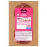 Shazan scharfe Viertelpfund-Rinderburger 454g (britische Marke)