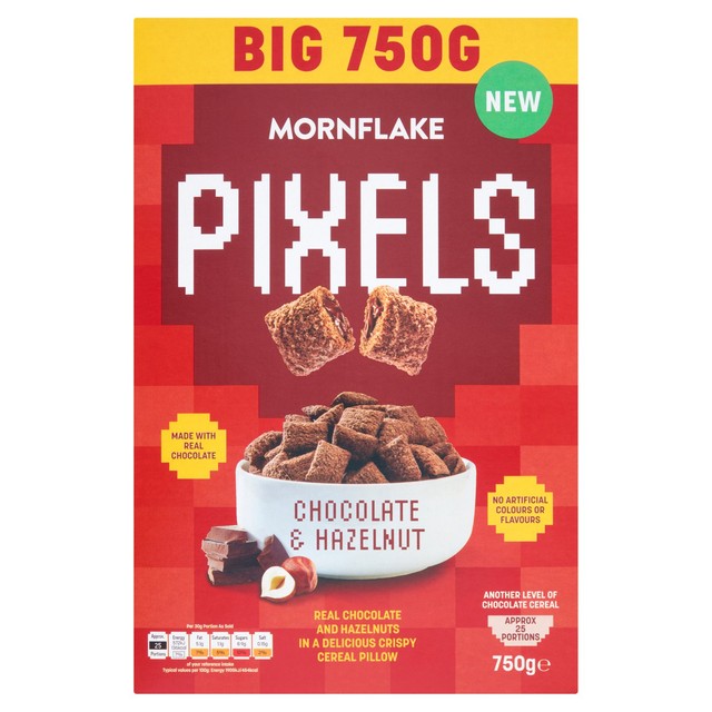 Mornflake Chocolate & Hazelnut cereal 750g, imported from the UK