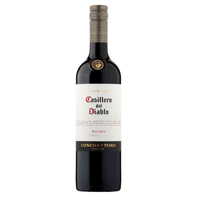 Casillero del Diablo Malbec red wine 75cl - British product