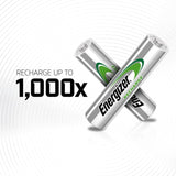 Energizer Power Plus AAA rechargeable batteries 4-pack - British product