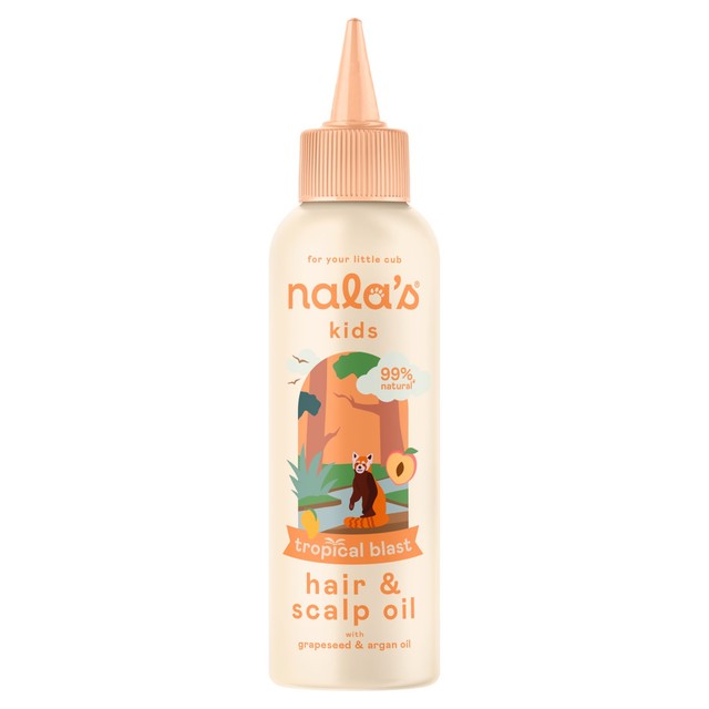 Nala's Baby Kids Hair Oil Tropical Blast 100ml, imported from the UK