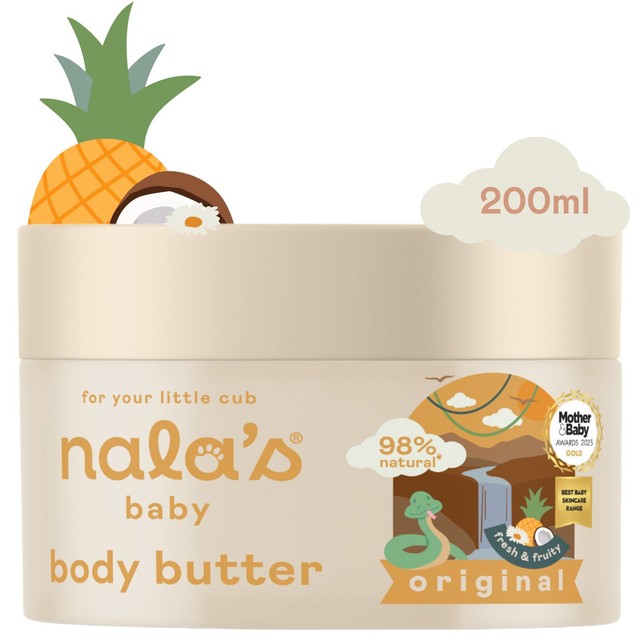 Nala's Baby Körperbutter 200ml, importiert aus dem Vereinigten Königreich