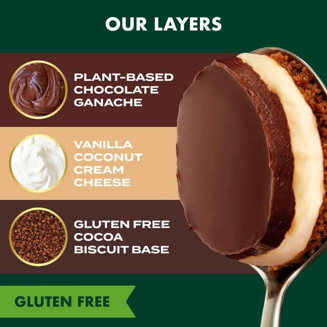 Gü plant chocolate and vanilla cheesecake dessert 2 x 82g, UK version