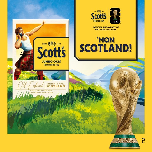 Scott's Old Fashioned Porage Oats 1kg (British brand)