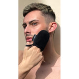 St Moriz luxury double sided tanning mitt and face mitt set (British brand)