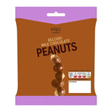 M&S Belgian milk chocolate peanuts 125g, imported from the UK