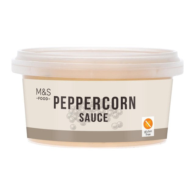 M&S peppercorn sauce 180g - British product