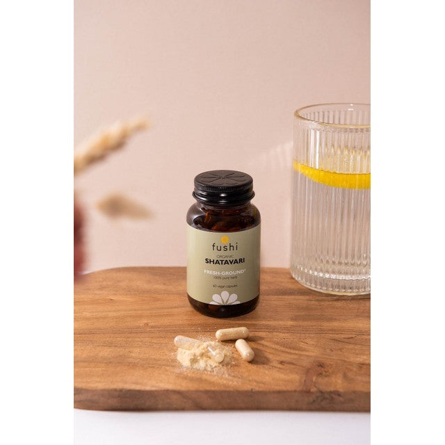 Fushi Organic Shatavari supplement capsules 60 capsules - British product