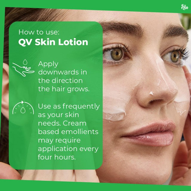QV skin lotion 500ml, imported from the UK