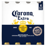 Corona Extra Mexican lager beer 4 x 330ml bottles - British product