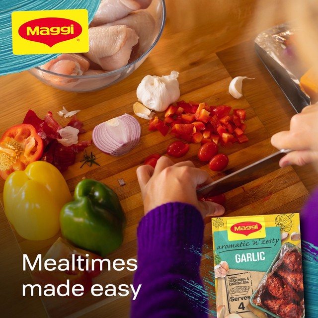 Maggi Chicken Garlic seasoning mix 30g, imported from the UK