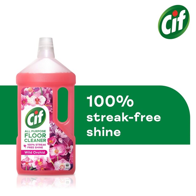 Cif Floor Cleaner Wild Orchid 950ml - British product