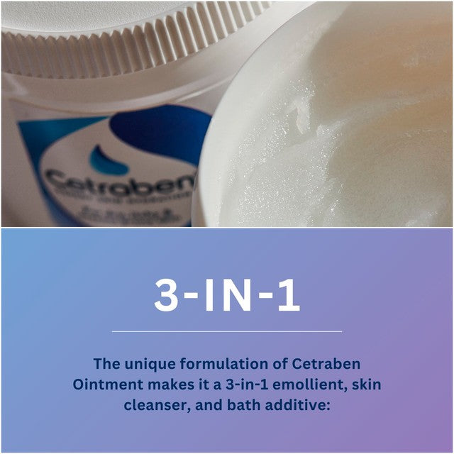 Cetraben Overnight Ointment 120g Tub - British product