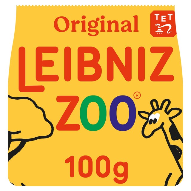 Bahlsen Leibniz Zoo Original Children Butter Biscuits 100g - British product