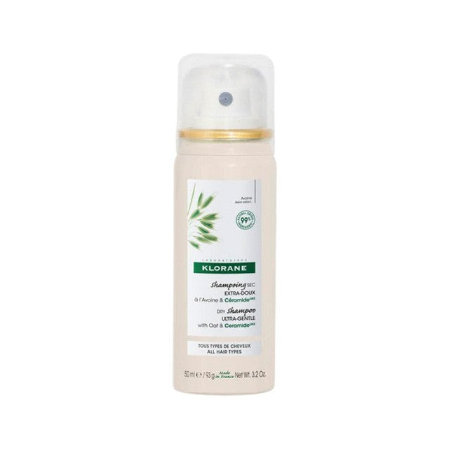 Klorane Extra-Gentle Dry Shampoo with Oat & CeramideLIKE 50ml, UK version