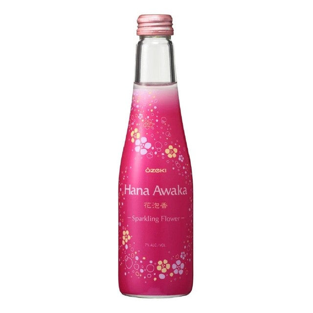 Ozeki Hana Awaka sparkling sake 250ml, imported from the UK
