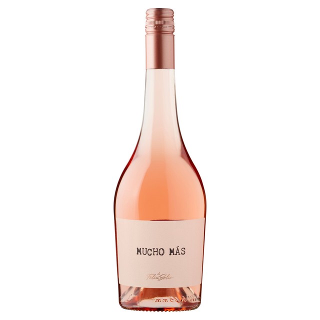 Mucho Mas Rosado rosé wine 75cl, imported from the UK