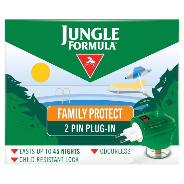 Jungle Formula plug-in mosquito killer insect repellent 35ml, UK version