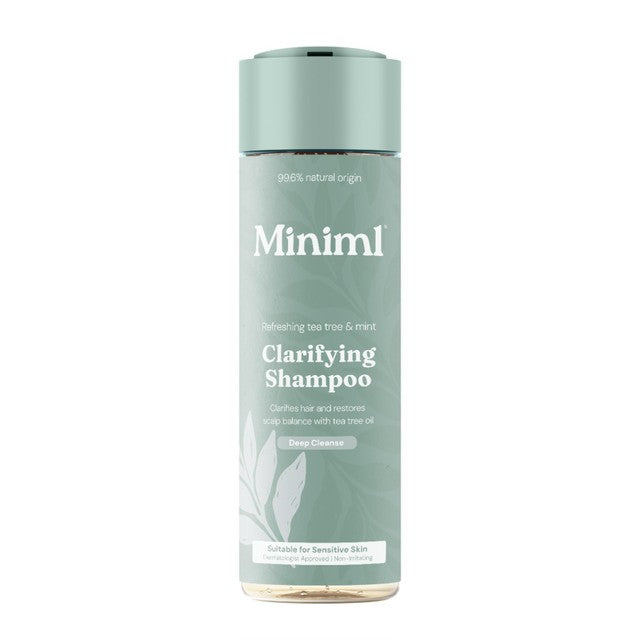 Miniml clarifying shampoo tea tree and mint (British brand)