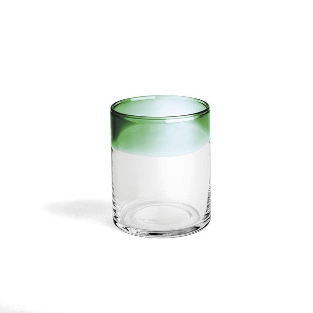 DAYLESFORD ORGANIC green tumbler glass 400ml - British product