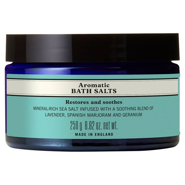 Neal's Yard Remedies aromatic bath salts 250g, imported from the UK