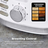 Tower Solitaire 2 slice toaster white (British brand)
