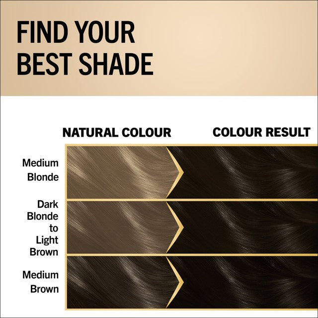 Schwarzkopf Oleo 4-50 Stone Brown permanent hair dye kit, UK version