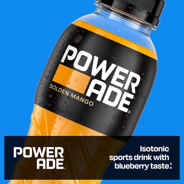 Powerade mango sports drink 500ml, imported from the UK