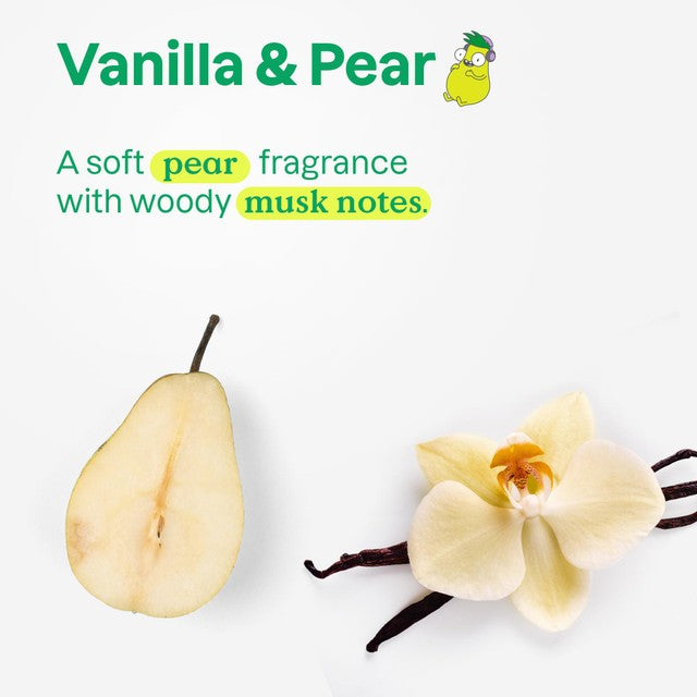 Attitude foaming hand soap vanilla and pear 295ml - British product