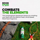 Rock Face Original Antiperspirant Spray 200ml, imported from the UK