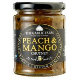 The Garlic Farm Peach & Mango Chutney 285g (British brand)